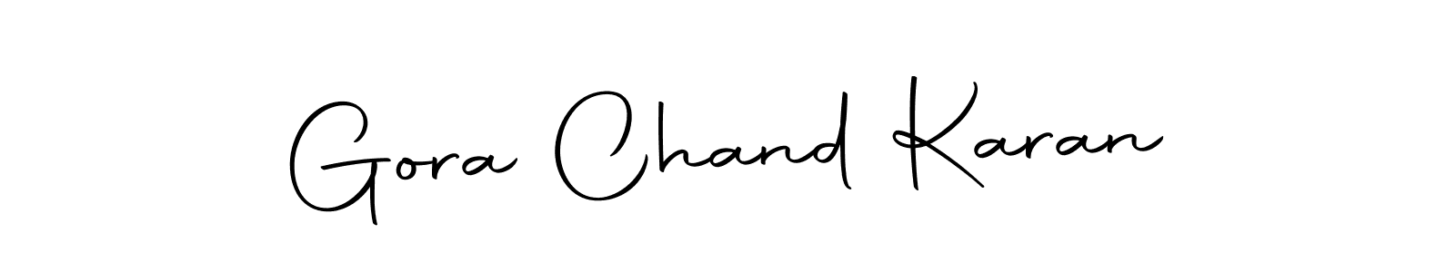 Once you've used our free online signature maker to create your best signature Autography-DOLnW style, it's time to enjoy all of the benefits that Gora Chand Karan name signing documents. Gora Chand Karan signature style 10 images and pictures png