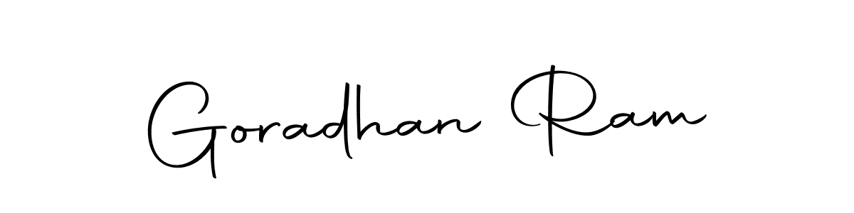 Make a short Goradhan Ram signature style. Manage your documents anywhere anytime using Autography-DOLnW. Create and add eSignatures, submit forms, share and send files easily. Goradhan Ram signature style 10 images and pictures png