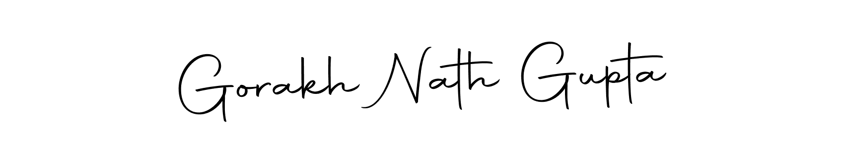 Make a beautiful signature design for name Gorakh Nath Gupta. With this signature (Autography-DOLnW) style, you can create a handwritten signature for free. Gorakh Nath Gupta signature style 10 images and pictures png