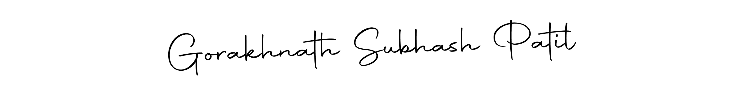 Check out images of Autograph of Gorakhnath Subhash Patil name. Actor Gorakhnath Subhash Patil Signature Style. Autography-DOLnW is a professional sign style online. Gorakhnath Subhash Patil signature style 10 images and pictures png