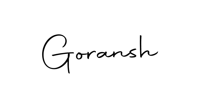 This is the best signature style for the Goransh name. Also you like these signature font (Autography-DOLnW). Mix name signature. Goransh signature style 10 images and pictures png