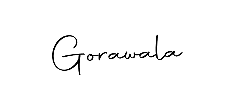 Make a beautiful signature design for name Gorawala. Use this online signature maker to create a handwritten signature for free. Gorawala signature style 10 images and pictures png