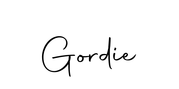 How to make Gordie signature? Autography-DOLnW is a professional autograph style. Create handwritten signature for Gordie name. Gordie signature style 10 images and pictures png