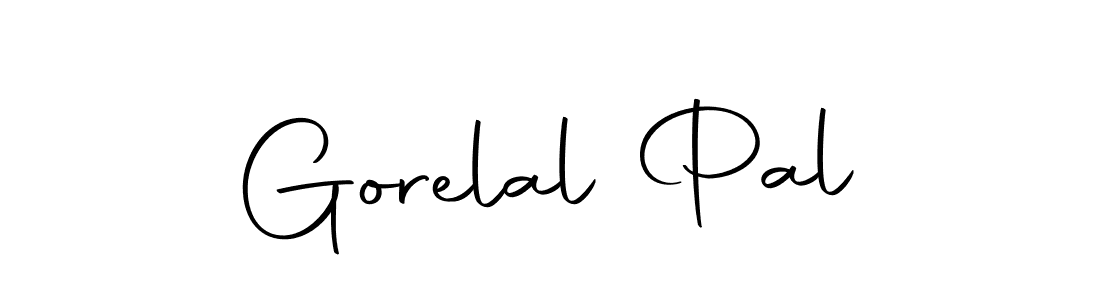 Make a beautiful signature design for name Gorelal Pal. Use this online signature maker to create a handwritten signature for free. Gorelal Pal signature style 10 images and pictures png