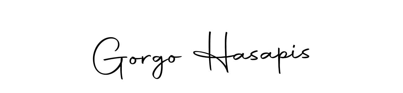 You should practise on your own different ways (Autography-DOLnW) to write your name (Gorgo Hasapis) in signature. don't let someone else do it for you. Gorgo Hasapis signature style 10 images and pictures png