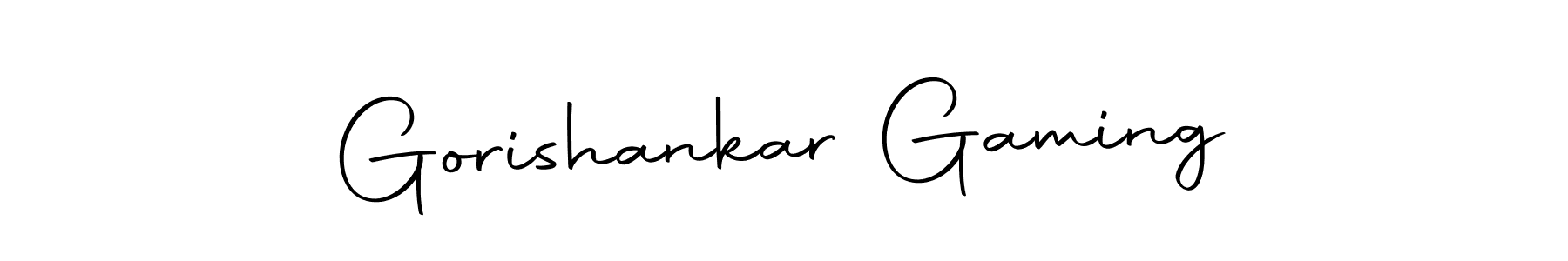 The best way (Autography-DOLnW) to make a short signature is to pick only two or three words in your name. The name Gorishankar Gaming include a total of six letters. For converting this name. Gorishankar Gaming signature style 10 images and pictures png