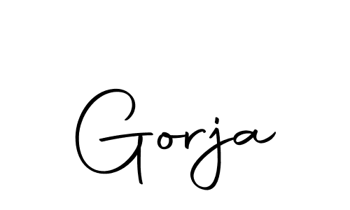 How to make Gorja name signature. Use Autography-DOLnW style for creating short signs online. This is the latest handwritten sign. Gorja signature style 10 images and pictures png