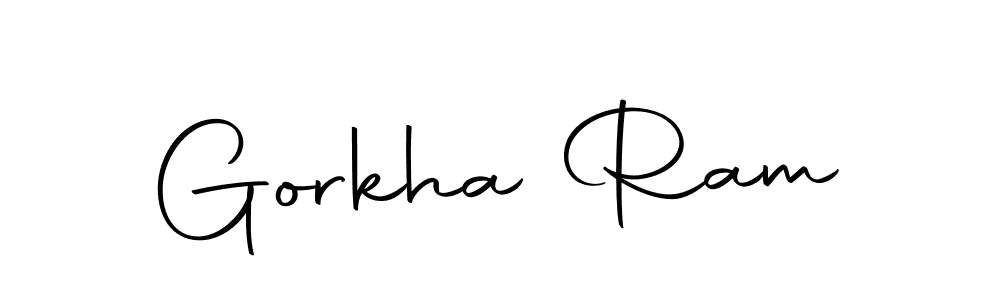 Also You can easily find your signature by using the search form. We will create Gorkha Ram name handwritten signature images for you free of cost using Autography-DOLnW sign style. Gorkha Ram signature style 10 images and pictures png