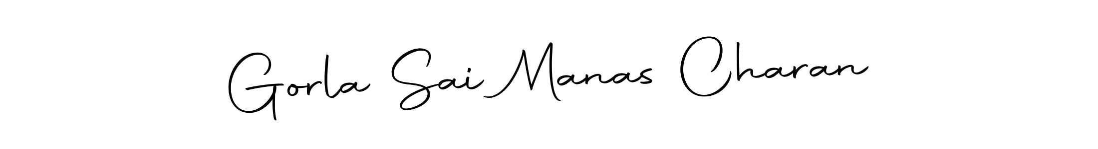 Also You can easily find your signature by using the search form. We will create Gorla Sai Manas Charan name handwritten signature images for you free of cost using Autography-DOLnW sign style. Gorla Sai Manas Charan signature style 10 images and pictures png