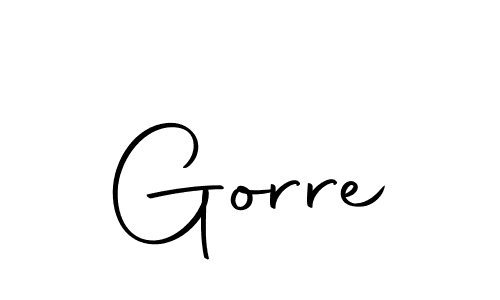 Also we have Gorre name is the best signature style. Create professional handwritten signature collection using Autography-DOLnW autograph style. Gorre signature style 10 images and pictures png