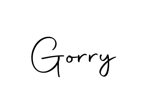 if you are searching for the best signature style for your name Gorry. so please give up your signature search. here we have designed multiple signature styles  using Autography-DOLnW. Gorry signature style 10 images and pictures png