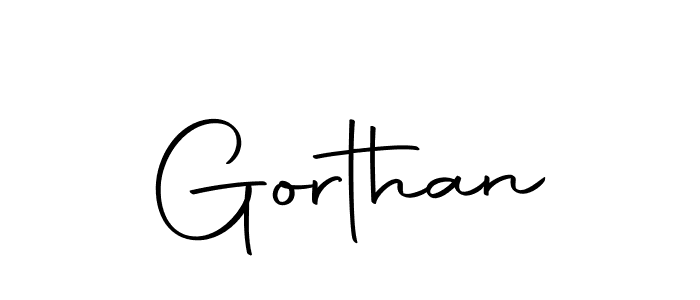 How to make Gorthan name signature. Use Autography-DOLnW style for creating short signs online. This is the latest handwritten sign. Gorthan signature style 10 images and pictures png