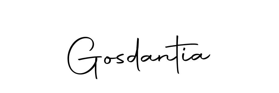 The best way (Autography-DOLnW) to make a short signature is to pick only two or three words in your name. The name Gosdantia include a total of six letters. For converting this name. Gosdantia signature style 10 images and pictures png