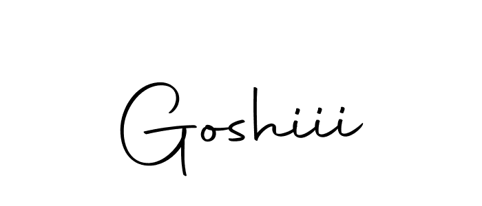 Make a short Goshiii signature style. Manage your documents anywhere anytime using Autography-DOLnW. Create and add eSignatures, submit forms, share and send files easily. Goshiii signature style 10 images and pictures png