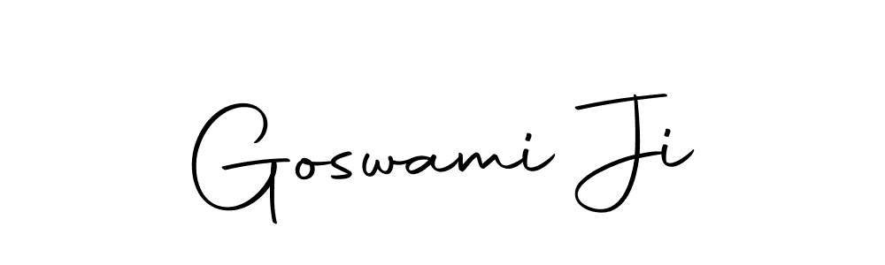 You can use this online signature creator to create a handwritten signature for the name Goswami Ji. This is the best online autograph maker. Goswami Ji signature style 10 images and pictures png