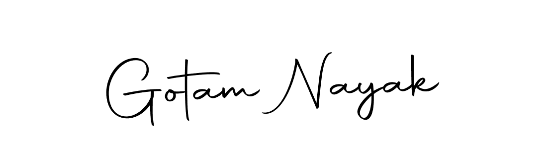 Make a beautiful signature design for name Gotam Nayak. With this signature (Autography-DOLnW) style, you can create a handwritten signature for free. Gotam Nayak signature style 10 images and pictures png