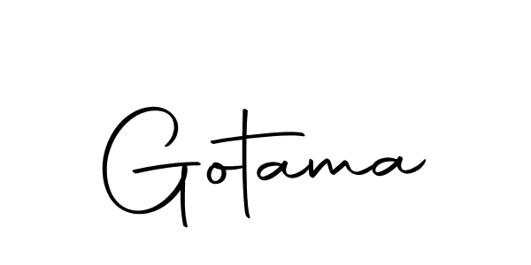 Make a beautiful signature design for name Gotama. With this signature (Autography-DOLnW) style, you can create a handwritten signature for free. Gotama signature style 10 images and pictures png