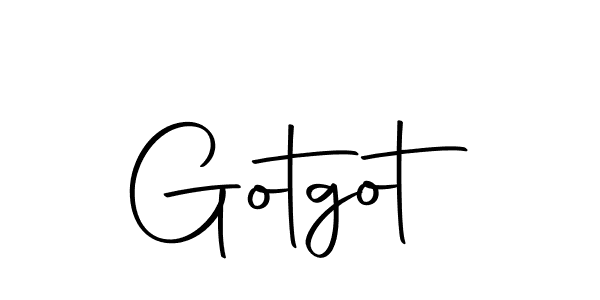 The best way (Autography-DOLnW) to make a short signature is to pick only two or three words in your name. The name Gotgot include a total of six letters. For converting this name. Gotgot signature style 10 images and pictures png