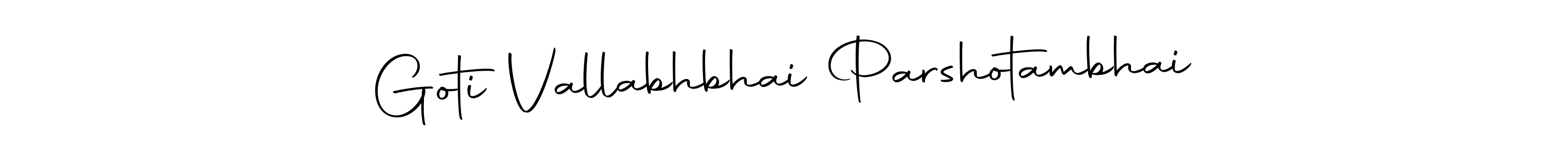 Use a signature maker to create a handwritten signature online. With this signature software, you can design (Autography-DOLnW) your own signature for name Goti Vallabhbhai Parshotambhai. Goti Vallabhbhai Parshotambhai signature style 10 images and pictures png