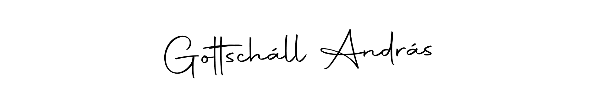 You should practise on your own different ways (Autography-DOLnW) to write your name (Gottscháll András) in signature. don't let someone else do it for you. Gottscháll András signature style 10 images and pictures png