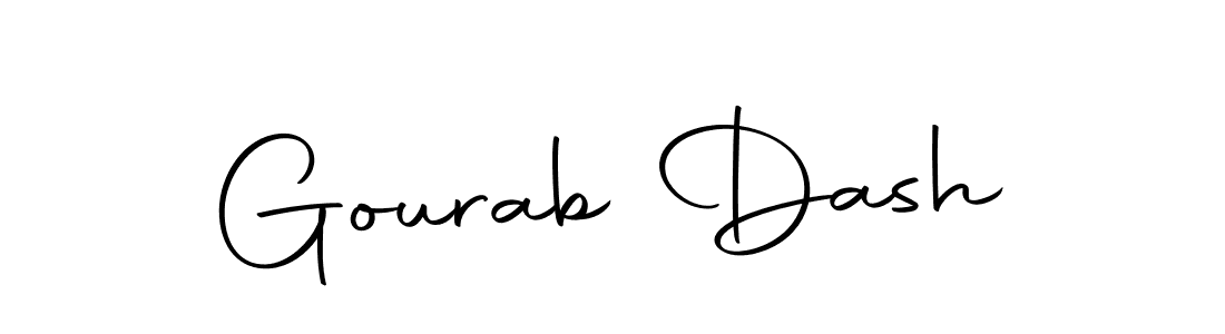 How to make Gourab Dash signature? Autography-DOLnW is a professional autograph style. Create handwritten signature for Gourab Dash name. Gourab Dash signature style 10 images and pictures png