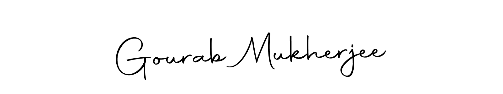 The best way (Autography-DOLnW) to make a short signature is to pick only two or three words in your name. The name Gourab Mukherjee include a total of six letters. For converting this name. Gourab Mukherjee signature style 10 images and pictures png