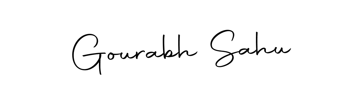 Make a beautiful signature design for name Gourabh Sahu. Use this online signature maker to create a handwritten signature for free. Gourabh Sahu signature style 10 images and pictures png