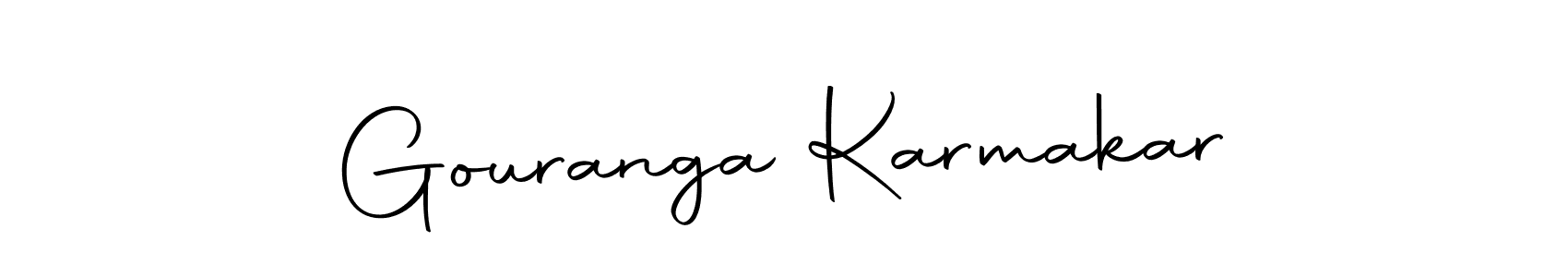 Autography-DOLnW is a professional signature style that is perfect for those who want to add a touch of class to their signature. It is also a great choice for those who want to make their signature more unique. Get Gouranga Karmakar name to fancy signature for free. Gouranga Karmakar signature style 10 images and pictures png