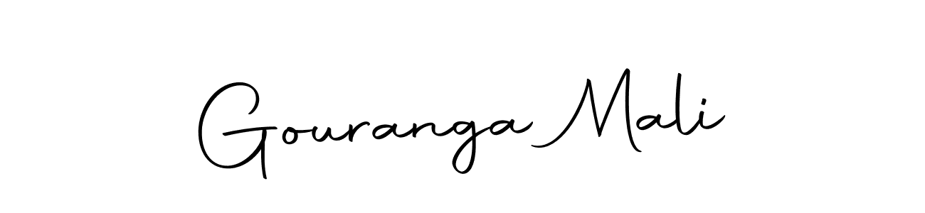 Gouranga Mali stylish signature style. Best Handwritten Sign (Autography-DOLnW) for my name. Handwritten Signature Collection Ideas for my name Gouranga Mali. Gouranga Mali signature style 10 images and pictures png