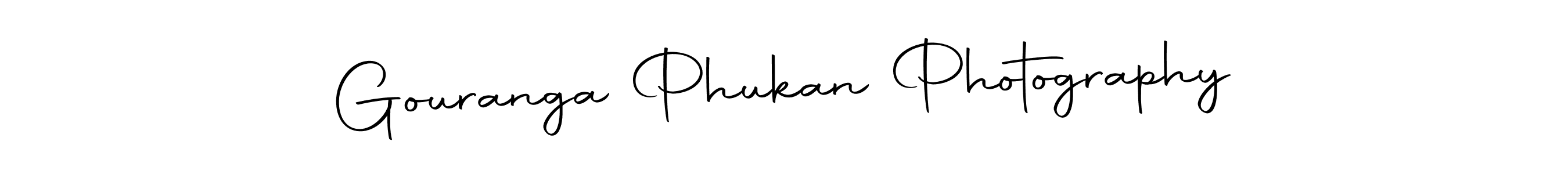 Make a beautiful signature design for name Gouranga Phukan Photography. Use this online signature maker to create a handwritten signature for free. Gouranga Phukan Photography signature style 10 images and pictures png