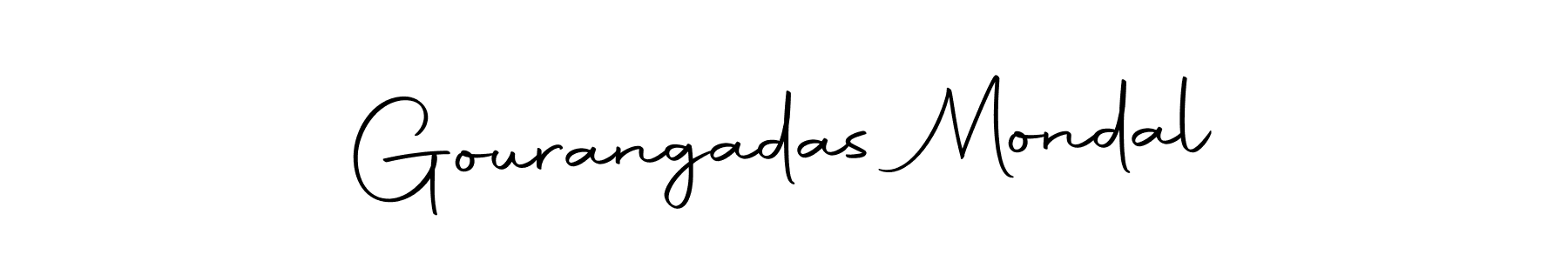 Make a beautiful signature design for name Gourangadas Mondal. Use this online signature maker to create a handwritten signature for free. Gourangadas Mondal signature style 10 images and pictures png