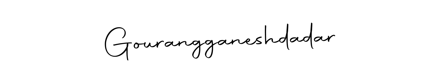 You should practise on your own different ways (Autography-DOLnW) to write your name (Gourangganeshdadar) in signature. don't let someone else do it for you. Gourangganeshdadar signature style 10 images and pictures png