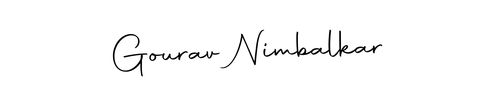 You can use this online signature creator to create a handwritten signature for the name Gourav Nimbalkar. This is the best online autograph maker. Gourav Nimbalkar signature style 10 images and pictures png