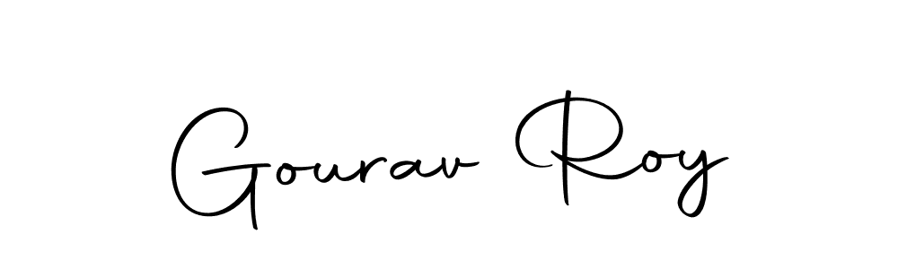 Create a beautiful signature design for name Gourav Roy. With this signature (Autography-DOLnW) fonts, you can make a handwritten signature for free. Gourav Roy signature style 10 images and pictures png