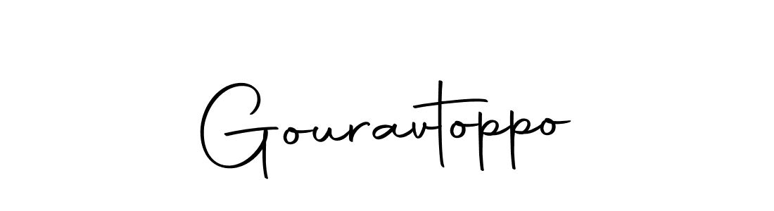 Use a signature maker to create a handwritten signature online. With this signature software, you can design (Autography-DOLnW) your own signature for name Gouravtoppo. Gouravtoppo signature style 10 images and pictures png