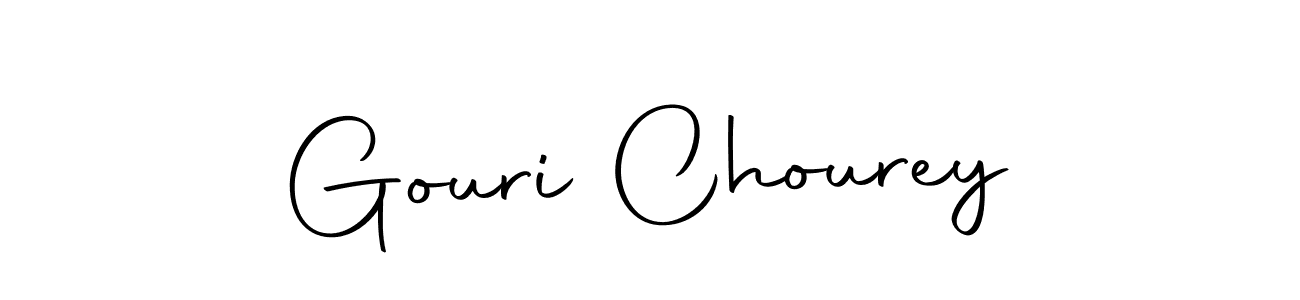Make a beautiful signature design for name Gouri Chourey. With this signature (Autography-DOLnW) style, you can create a handwritten signature for free. Gouri Chourey signature style 10 images and pictures png