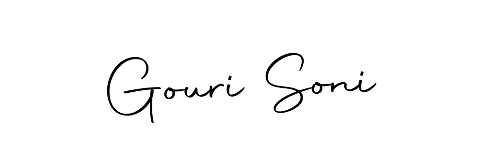 The best way (Autography-DOLnW) to make a short signature is to pick only two or three words in your name. The name Gouri Soni include a total of six letters. For converting this name. Gouri Soni signature style 10 images and pictures png