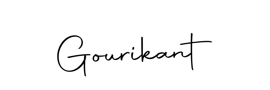 You should practise on your own different ways (Autography-DOLnW) to write your name (Gourikant) in signature. don't let someone else do it for you. Gourikant signature style 10 images and pictures png