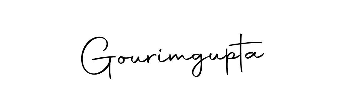 Make a beautiful signature design for name Gourimgupta. With this signature (Autography-DOLnW) style, you can create a handwritten signature for free. Gourimgupta signature style 10 images and pictures png