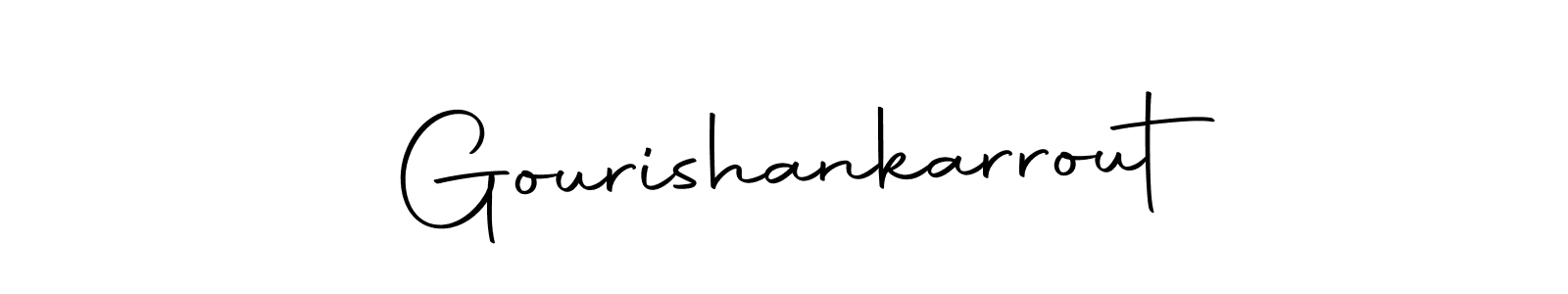 How to make Gourishankarrout name signature. Use Autography-DOLnW style for creating short signs online. This is the latest handwritten sign. Gourishankarrout signature style 10 images and pictures png