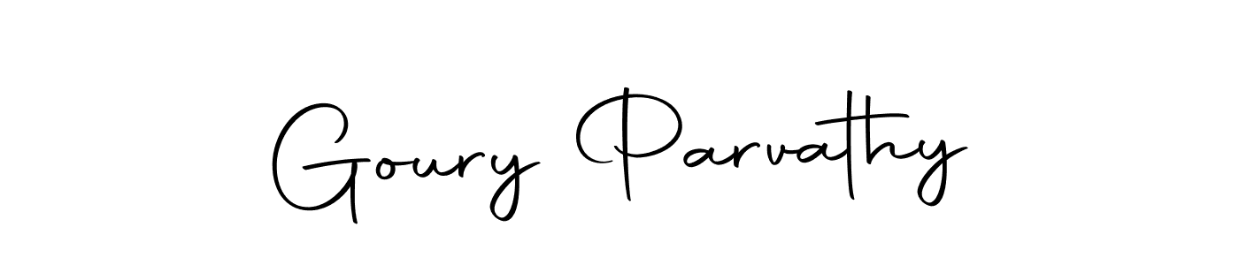 Use a signature maker to create a handwritten signature online. With this signature software, you can design (Autography-DOLnW) your own signature for name Goury Parvathy. Goury Parvathy signature style 10 images and pictures png