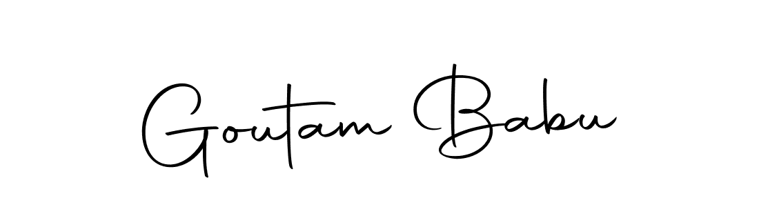 How to make Goutam Babu signature? Autography-DOLnW is a professional autograph style. Create handwritten signature for Goutam Babu name. Goutam Babu signature style 10 images and pictures png