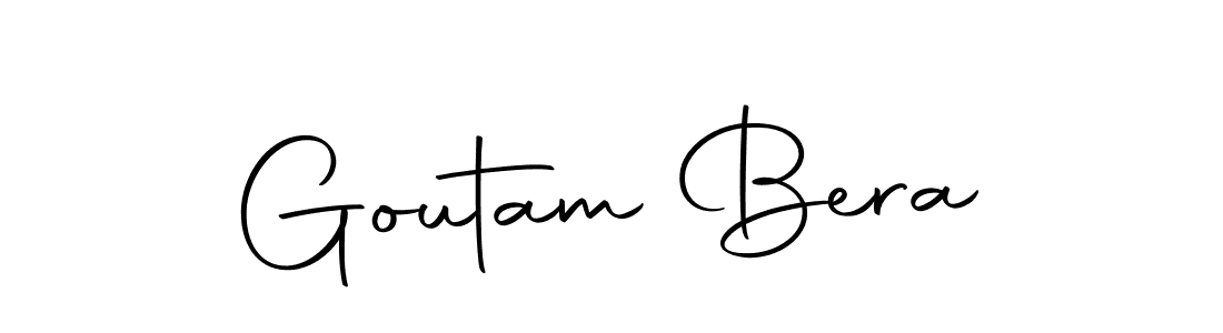 How to make Goutam Bera signature? Autography-DOLnW is a professional autograph style. Create handwritten signature for Goutam Bera name. Goutam Bera signature style 10 images and pictures png