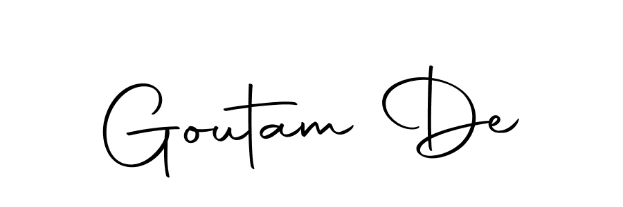 Here are the top 10 professional signature styles for the name Goutam De. These are the best autograph styles you can use for your name. Goutam De signature style 10 images and pictures png
