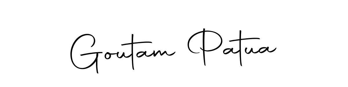 Make a beautiful signature design for name Goutam Patua. With this signature (Autography-DOLnW) style, you can create a handwritten signature for free. Goutam Patua signature style 10 images and pictures png