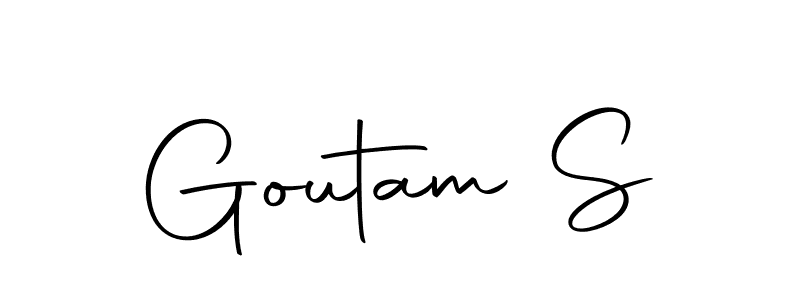 This is the best signature style for the Goutam S name. Also you like these signature font (Autography-DOLnW). Mix name signature. Goutam S signature style 10 images and pictures png