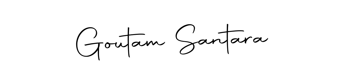 How to make Goutam Santara signature? Autography-DOLnW is a professional autograph style. Create handwritten signature for Goutam Santara name. Goutam Santara signature style 10 images and pictures png