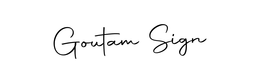 Also we have Goutam Sign name is the best signature style. Create professional handwritten signature collection using Autography-DOLnW autograph style. Goutam Sign signature style 10 images and pictures png