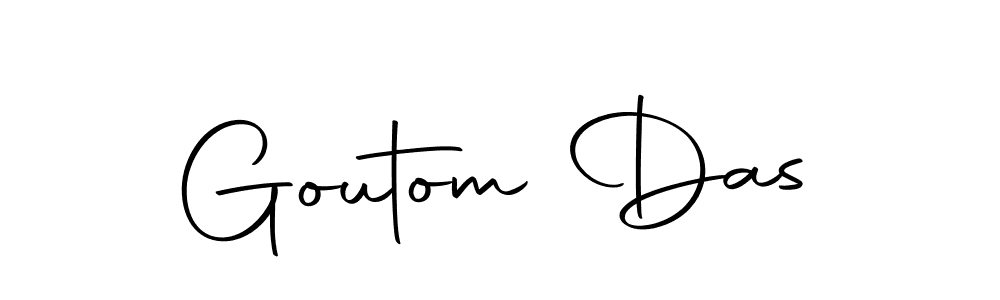 Use a signature maker to create a handwritten signature online. With this signature software, you can design (Autography-DOLnW) your own signature for name Goutom Das. Goutom Das signature style 10 images and pictures png