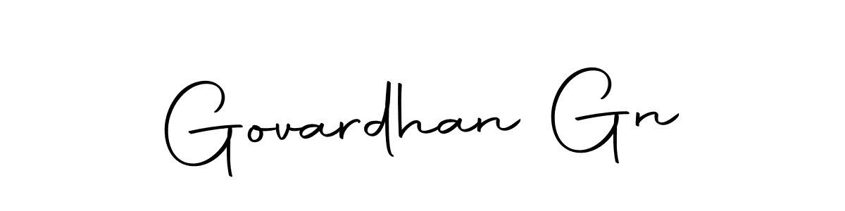 Make a short Govardhan Gn signature style. Manage your documents anywhere anytime using Autography-DOLnW. Create and add eSignatures, submit forms, share and send files easily. Govardhan Gn signature style 10 images and pictures png